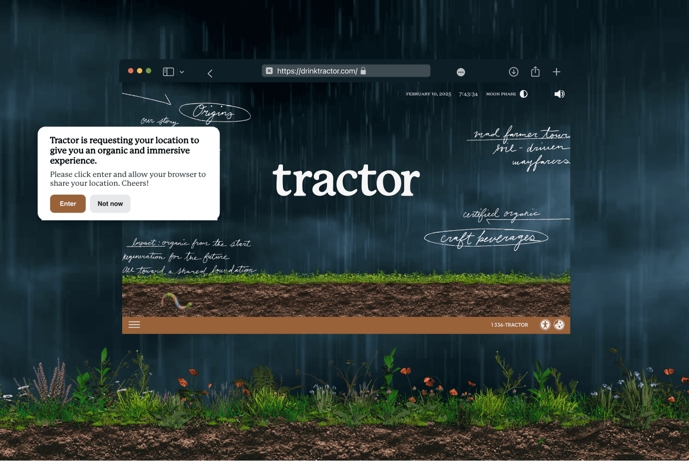 Web Design for Tractor, image 2 of 8