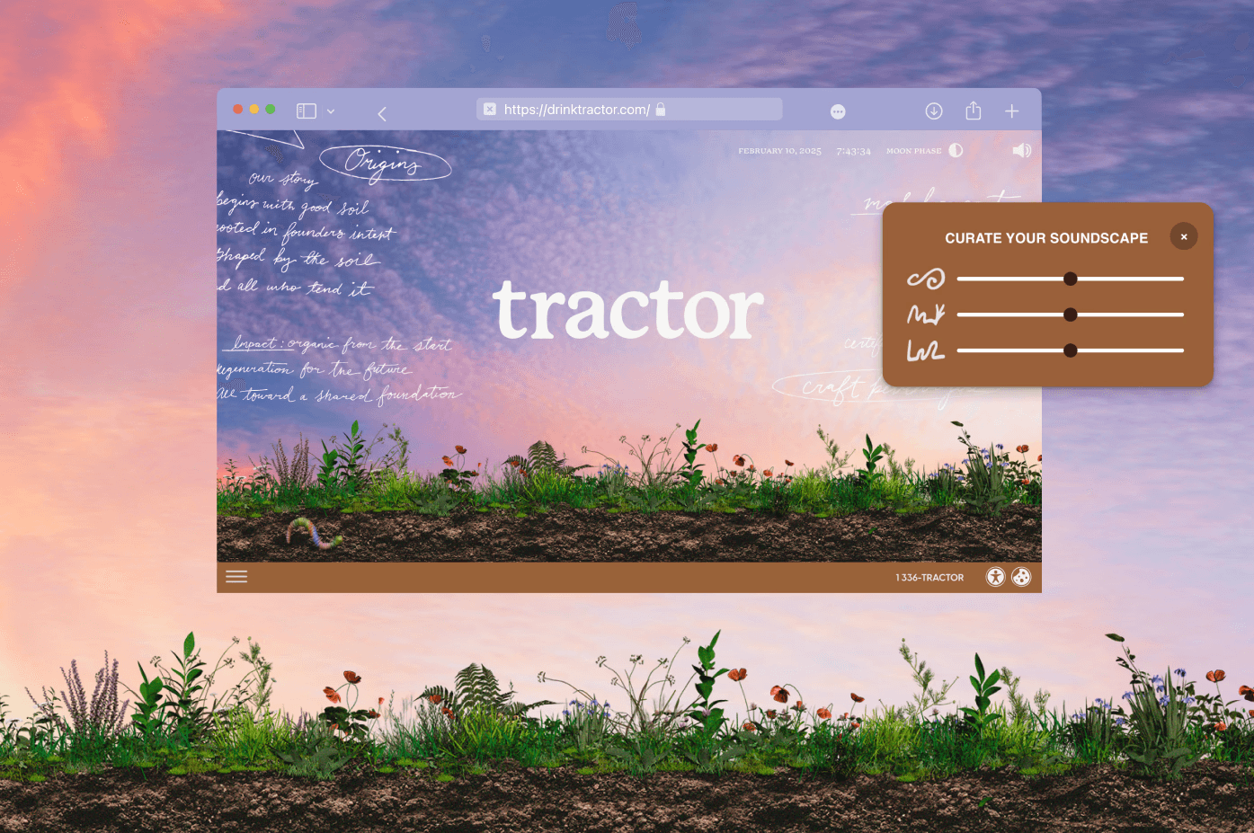 Web Design for Tractor, image 3 of 8